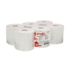 Secado industrial blanco Wypall L10 Extra 7490 - caja de 6 bobinas