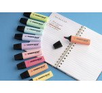 Surligneur Stabilo Boss couleurs pastel assorties - Set de 15
