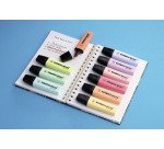 Surligneur Stabilo Boss couleurs pastel assorties - Set de 15