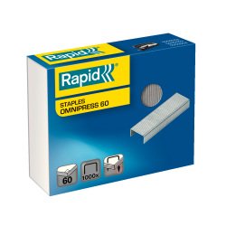 Staples Rapid Omnipress 60 galvanized - box of 1000 pieces