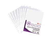 Universal punched pockets Bruneau 22 x 30 cm smooth high thickness pack of 25 envelopes