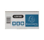 Bobines caisses Exacompta 43918E - l 80 mm x L 76 m, Ø 80 mm - 1 pli(s) - paquet de 10