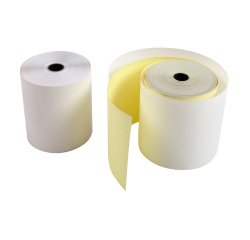 Bobines caisses Exacompta 40358E - l 76 mm x L 25 m, Ø 70 mm - 2 pli(s) - paquet de 10