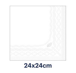 Gb_pqt 200 serviettes blanches