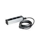 Regleta de 3 enchufes con 2 conexiones RJ45 - cable de conexión 3m - elemento inicial