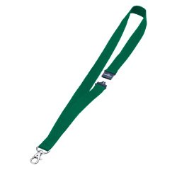 Cordon textile Durable 8137 avec mousqueton vert