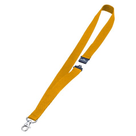 Cordon textile Durable 8137 avec mousqueton jaune