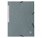 Chemise à élastique 3 rabats carte Bruneau 24 x 32 cm dos 2 cm couleurs assorties