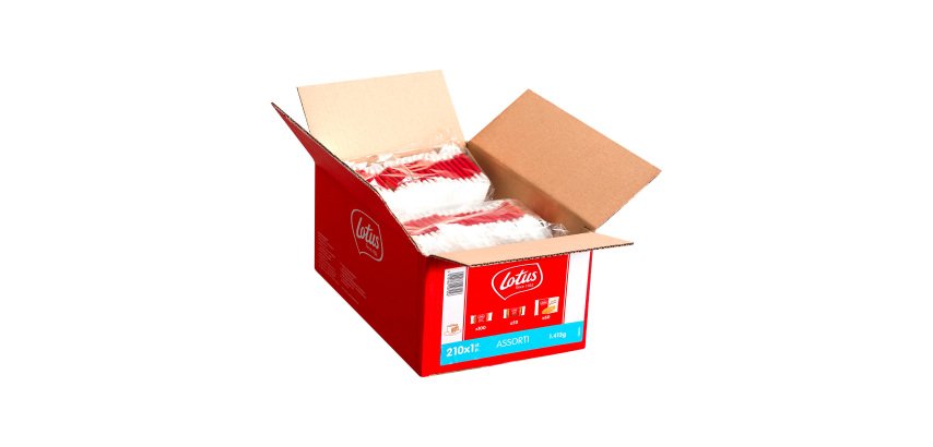 Luxury Biscoff Lotus assorted biscuits - Box of 210