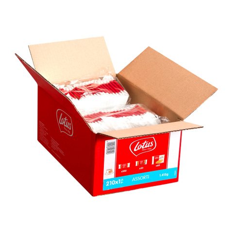 Galletas de lujo surtidas Biscoff Lotus – Caja de 210