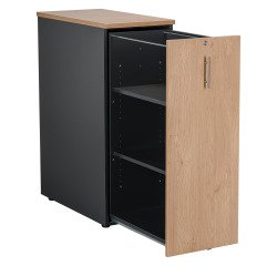 Caisson Tower bois H 114 cm à ouverture latérale - Intuitiv Eden