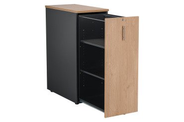 Caisson Tower bois H 114 cm à ouverture latérale - Intuitiv Eden