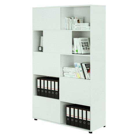 Libreria alta Tetris Bianco 120x35x1.906cm