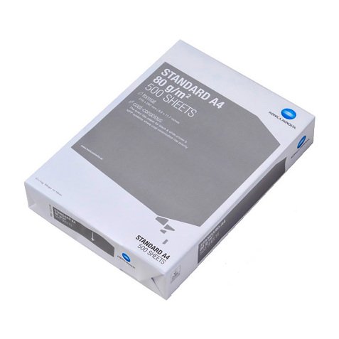 Papel A4 blanco 80 g Konica Minolta - paquete de 500 hojas