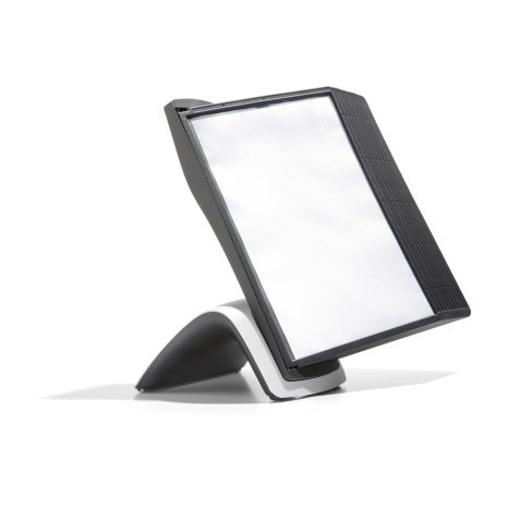 Clasificador de sobremesa giratorio de estilo Sherpa Durable tamaño A4, con 10 bolsillos - 20 vistas