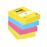 Notes repositionnables Energetic Post-it 38 x 51 mm - bloc de 100 feuilles