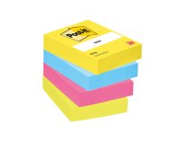 Notes repositionnables Energetic Post-it 38 x 51 mm - bloc de 100 feuilles