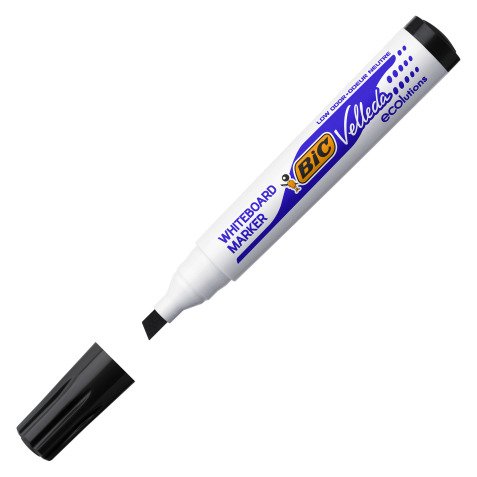 Uitwisbare marker Bic Velleda Ecolutions 1751 schuine punt 3,7 tot 5,5 mm