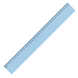 Règle plate plastique incassable Wonday 30 cm