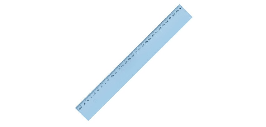 Plastik-Lineal unzerbrechlich 30 cm Wonday