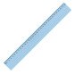 Règle plate plastique incassable 30 cm Wonday