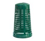 Trespolo portasacco - con anello fermasacco - diametro 38 cm - altezza 85 cm - 110 L - verde - Mobil Plastic
