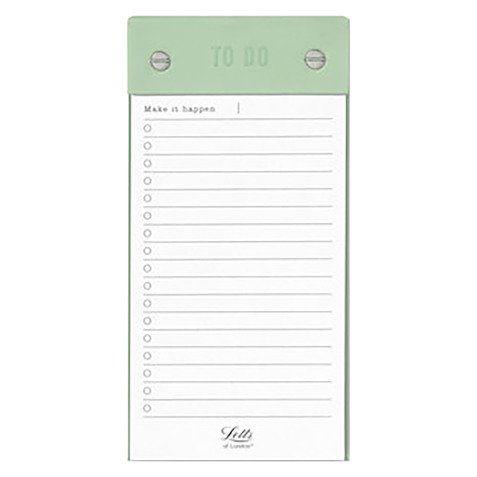Blocco appunti Letts Conscious salvia 10 x 20 cm