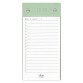 Blocco appunti Letts Conscious salvia 10 x 20 cm