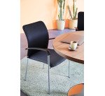 Fauteuil d'accueil empilable et léger