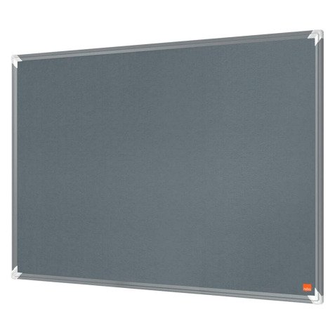 Bacheca Nobo Premium Plus Feltro 120 x 90 cm grigio