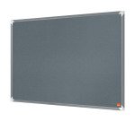 Nobo Premium Plus Grey Felt Noticeboard 1200 x 900mm