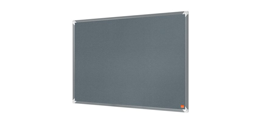 Nobo Premium Plus Grey Felt Noticeboard 1200 x 900mm