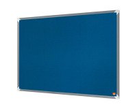 Nobo Premium Plus Blue Felt Noticeboard 1200 x 900mm
