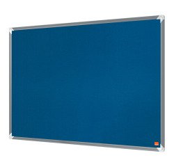 Nobo Premium Plus Blue Felt Noticeboard 1200 x 900mm