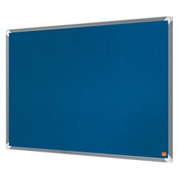 Bacheca Nobo Premium Plus Feltro 120 x 90 cm blu
