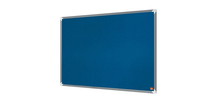 Nobo Premium Plus Blue Felt Noticeboard 1200 x 900mm
