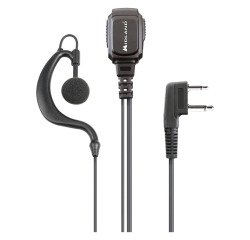 Microfono MIDLAND MA21 L K Pro presa 2 pin Kenwood - Compatibile con G10 Pro