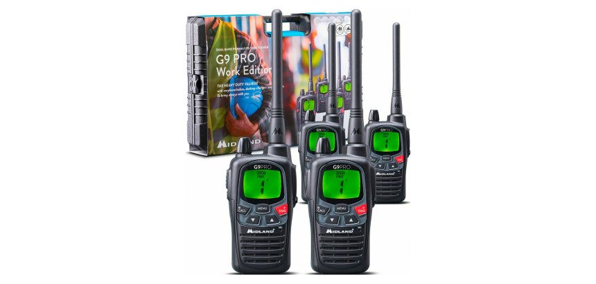 Valigetta MIDLAND G9 Pro Work Edition 4 unità