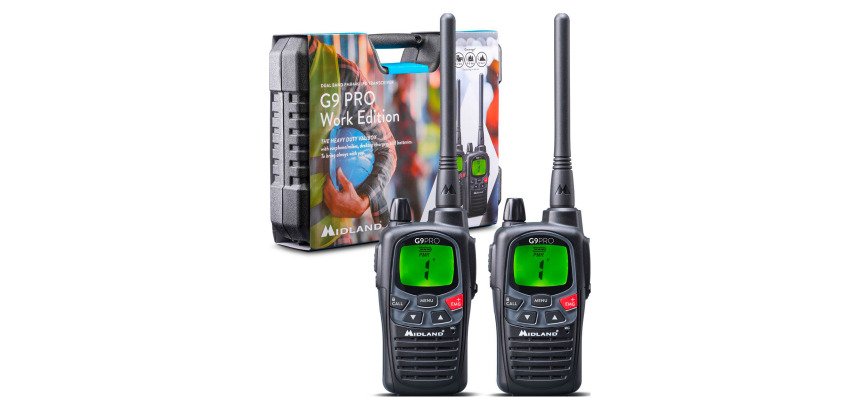 Valigetta MIDLAND G9 Pro Work Edition 2 unità