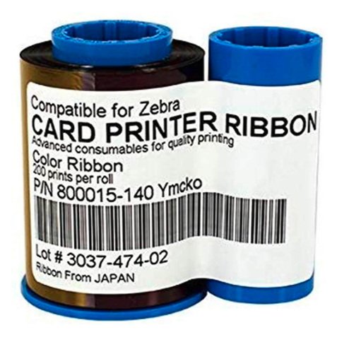 Nastro per stampante card Zebra Ymcko