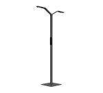 Lampada LUCTRA Floor Twin Linear 9237 nero