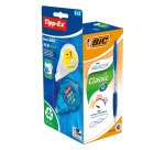 Pack 12 stylos Atlantis Bic + 1 correcteur Tipp-Ex Easy Refill Ecolutions et 1 recharge offerts
