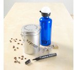 Rotulador permanente recargable Edding E 2000C punta biselada 1,5 mm - Paquete de 5 colores surtidos