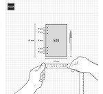 Recambio anual 500 117x181 1 Día Página Open R598 Finocam Español