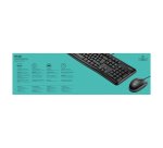 Ensemble clavier souris filaire AZERTY MK 120 Logitech