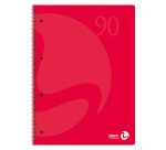 Blocco lato lungo BM spiralato a quadretti 4 mm A4 29,7 x 21 cm 90 g/m² 60 fogli