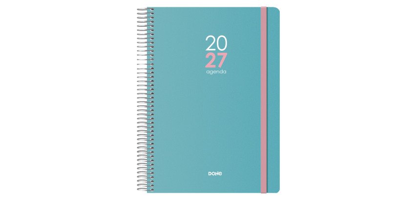 Agenda Memphis día página 15 x 21 cm Verde