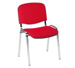 Chaise conférence professionnelle - pieds chromé