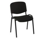 Chaise de conférence éco - pieds noir