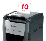 Distruggidocumenti Rexel Optimum Autofeed+ 600M, Taglio Micro, Sicurezza P-5, 600 Fogli, 110L